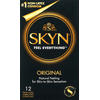 SKYN Original Lubricated Non Latex Condoms, 12 Count