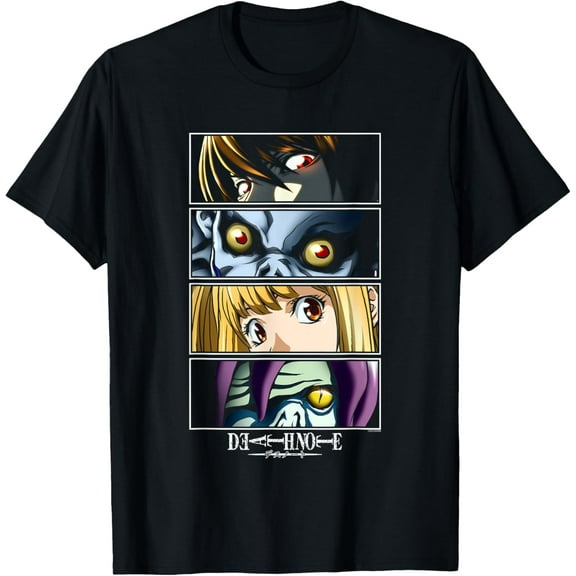 Death Note T-shirt Short Sleeve Crew Neck Cotton T Shirt for Men & Women