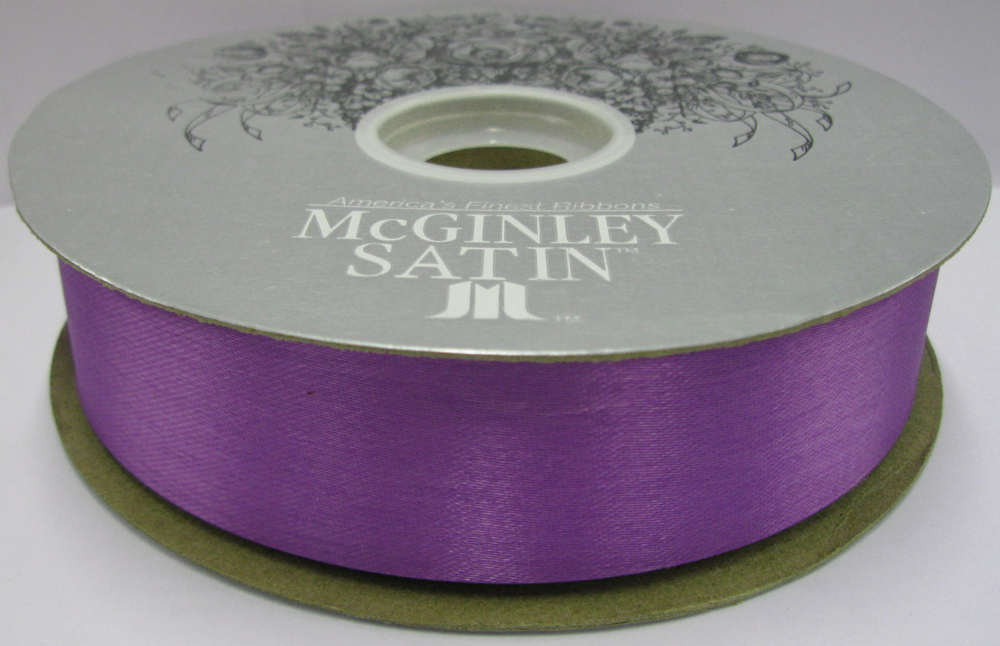 McGinley Satin #9 Size Ribbon, 100 Yards (Blue)