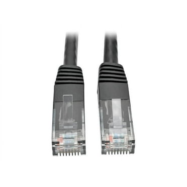 Tripp Lite 20ft Cat6 Gigabit Molded Patch Cable (RJ45 M/M), Black