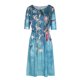 thumbnail image 4 of ICHUANYI Liquidación Mujer Moda Temperamento Mangas Impresas Cuello Redondo Vestido De Gran Tamaño ICHUANYI WER202308251900, 4 of 8