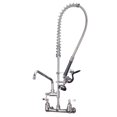 thumbnail image 1 of Bestjeef Grifo Para Fregadero Comercial Con Rociador Grifo Comercial De 36 Pulgadas Rociador De Enjuague Previo Centro De Montaje En Pared De 8 Pulgadas Con Boquilla Adicional De 12 Pulgadas, 1 of 5