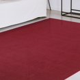 thumbnail image 4 of BNM Bohemian Indoor/ Outdoor Solid Rug, 3' x 5', Burgundy, 4 of 7