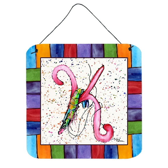 Carolines Treasures 8434-KDS66 Beach and Seafood Wall or Door Hanging Prints 6HX6W multicolor