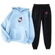 thumbnail image 1 of Puntoco Sudadera con Capucha para Mujer Sudadera con Bolsillo De Manga Larga Conjunto De Sudadera Estampada con Pantalones De Moda para Mujer Puntoco Puntoco-6939, 1 of 2