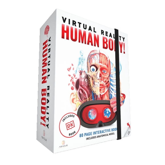 Cuerpo Humano de Realidad Virtual. Incluye Libros DK, Kit de Ciencia para Niños, Juguetes STEM y Gafas de Realidad Virtual.