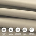 thumbnail image 4 of Jorohiker 7.5ft-6ribs Patio Umbrella Replacement Canopy Only, Outdoor Table Market Yard Umbrella Top for Outdoor Umbrella Canopy, Khaki, 4 of 7