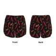 thumbnail image 3 of Balery Hot Chili Pantalones cortos deportivos para mujer con forro y dos bolsillos, elásticos, para entrenamiento, gimnasio, yoga-Large, 3 of 7