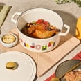 thumbnail image 4 of CAROTE 5QT Enamel Cast Iron Dutch Oven, 9.5 Inch Round Soup Pot with Lid, Induction Compatible,Colorful, 4 of 7