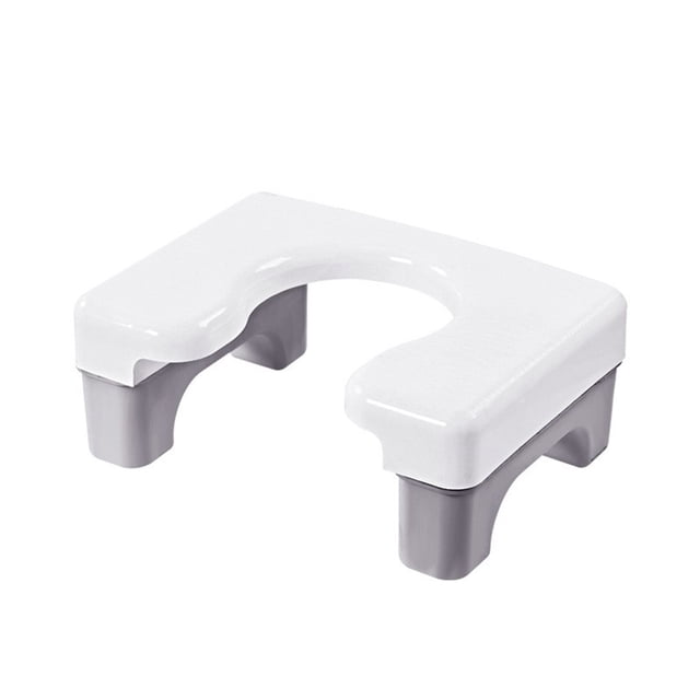 Toystoory Elevated Bathroom For Adults Bearing Capacity And For Maximum Stool Toilet Stool Pregnant Children Bathroom For Juegos de accesorios de baño gris estilo corto