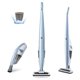 thumbnail image 1 of Aspiradora de mano inalámbrica Kenmore DS1020 de 16 V, ligera, 2 en 1, con faro LED y control de potencia de 2 velocidades para pisos de madera, alfombras y pelo de mascotas, 16 voltios, gris azulado, 1 of 5