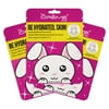 The Crème Shop - Be Hydrated, Skin! Animated Bunny Face Mask - Moisturizing Hyaluronic Acid - 3 Pack