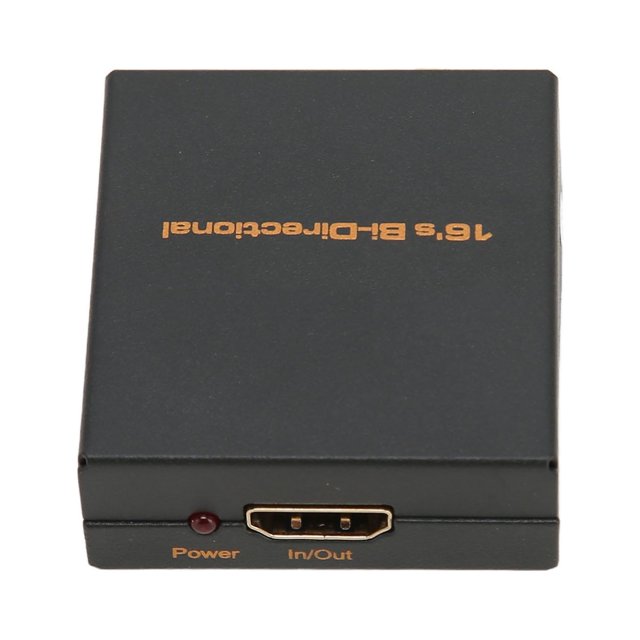 EDID Manager, 16 EDID Modes Up To 32.8ft Distance HD Multimedia Interface EDID Manager Portable Support 4K CEC Metal For Computer