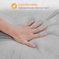 thumbnail image 4 of OasisSpace Bed Wedge Pillow for Sleeping, Back Positioning Elevation Pillow with Removal Cover, Bedroom Elevated Body Alignment Ankle Support Pillow Leg Bolster for Side Sleeper, Back Pain, Bed Sores, 4 of 5