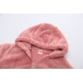 thumbnail image 2 of Aayomet Girls Winter Coats Girl's Long Winter Warm Parka Sherpa Trimmed Collar Puffer Ski Jacket Coat,Pink 9-10 Years, 2 of 5