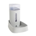 thumbnail image 1 of Methold Dispensador de agua para perros y gatos de gran capacidad fijado de forma segura al suelo, fácil de destapar y agregar Suministros de alimentación y agua para mascotas Dispensador de agua gris, 1 of 6