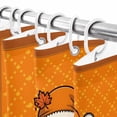 thumbnail image 6 of Shower Curtain 36"W x 78"L Hello Fall Cute Gnome Maple Leaves Fabric Shower Curtains Set with Hooks Water Repellent Bathroom Curtains Machine Washable Bathroom Accessories, 6 of 6