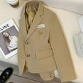 Fall 2024 new khaki short suit jacket women‘s small design sense