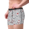 thumbnail image 2 of Fotbe Santa with Gifts Calzoncillos Tipo Boxer con Bolsa de Soporte Total para Hombre, X-Temp Fresco, Transpirable y de Secado Rápido-XX-Large, 2 of 5