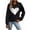 Black, variant on Ltctricy Sweatshirts for Women Cute Loose Basic Crewneck Pullover Tops Fall Fashion Comfy Long Sleeve Shirts