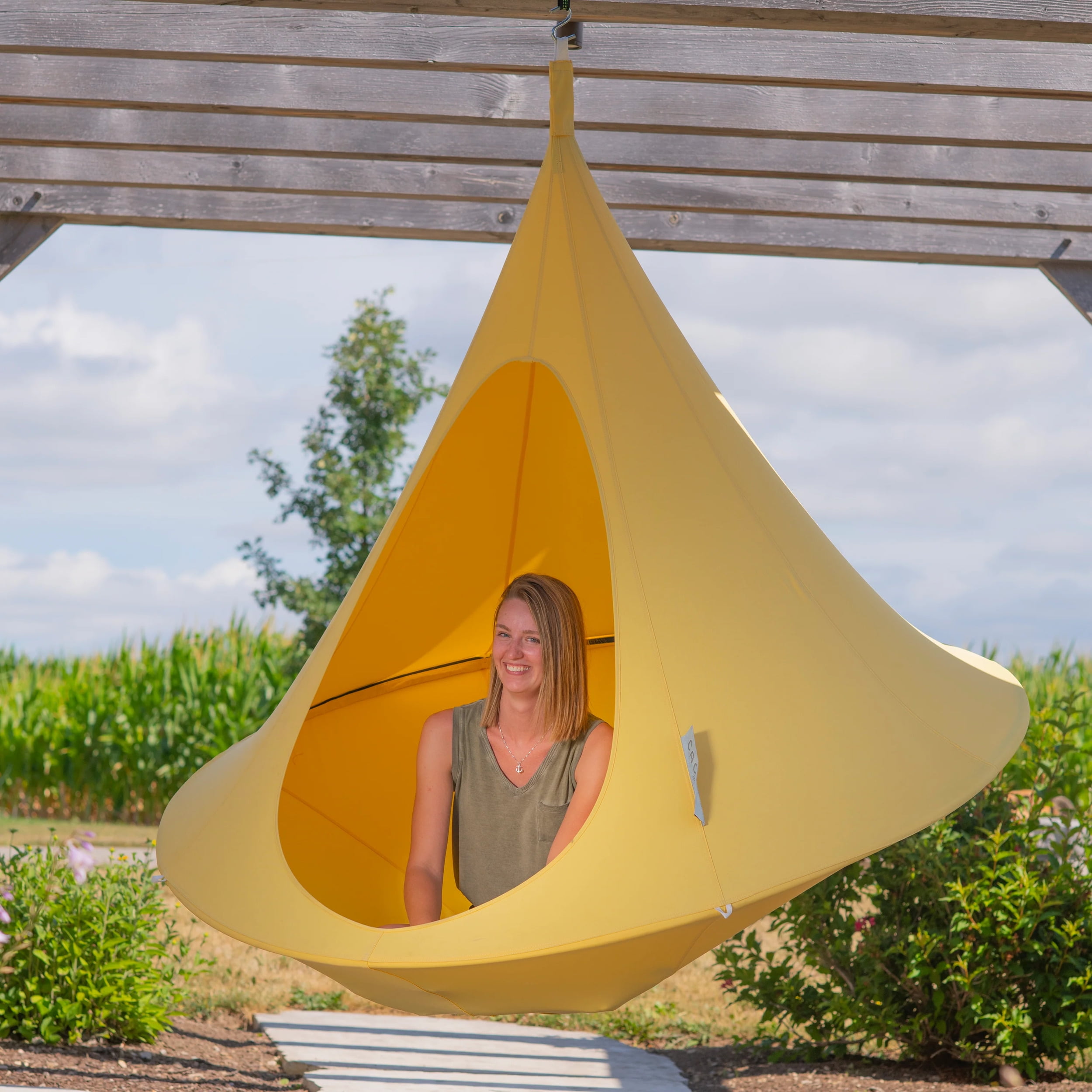 Cacoon Double Portable Hammock with 1 Year Warranty Walmart
