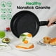 thumbnail image 3 of Juego de utensilios de cocina SODAY, 15 piezas, antiadherentes con mango desmontable, color negro, 3 of 8