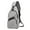 Grey, variant on Stylago Women Mens Crossbody Bags USB Charging Port Travel Hiking Chest Bag Shoulder Purses with Multiple Zipper Pockets Black