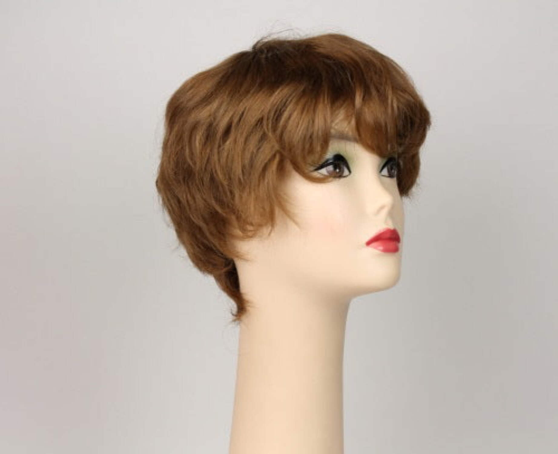 European Human Hair Freeda Wig Dark Blonde Linda Size M