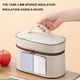 thumbnail image 5 of pstuiky Bolsa térmica de aluminio para el almuerzo, ideal para estudiantes. Bolsa térmica portátil reforzada., 5 of 6