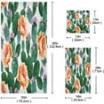 thumbnail image 3 of GZHJMY Cactus Flower Bath Towel Set of 3, Highly Absorbent & Soft Bathroom Towels Set Quick Dry Towels Set for Bathroom Spa Beach (1 Bathroom Towels, 1 Hand Towel, 1 Washcloth), 3 of 7