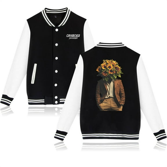Jay Wheeler Girasoles Album 2025 Jackets Unisex Baseball Uniform Hip Hop Longsleeve Coat