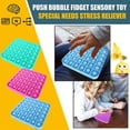 thumbnail image 2 of Juguete sensorial Push Bubble Fidget para aliviar el estrés, 3 piezas, HUOGUO, 2 of 5