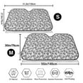 thumbnail image 3 of Fotbe Snake Car Windshield Sunshade | Sun Visor Protector Front Window Shade, Keeps Out UV Rays, Keeps Your Vehicle Cool-Medium, 3 of 7