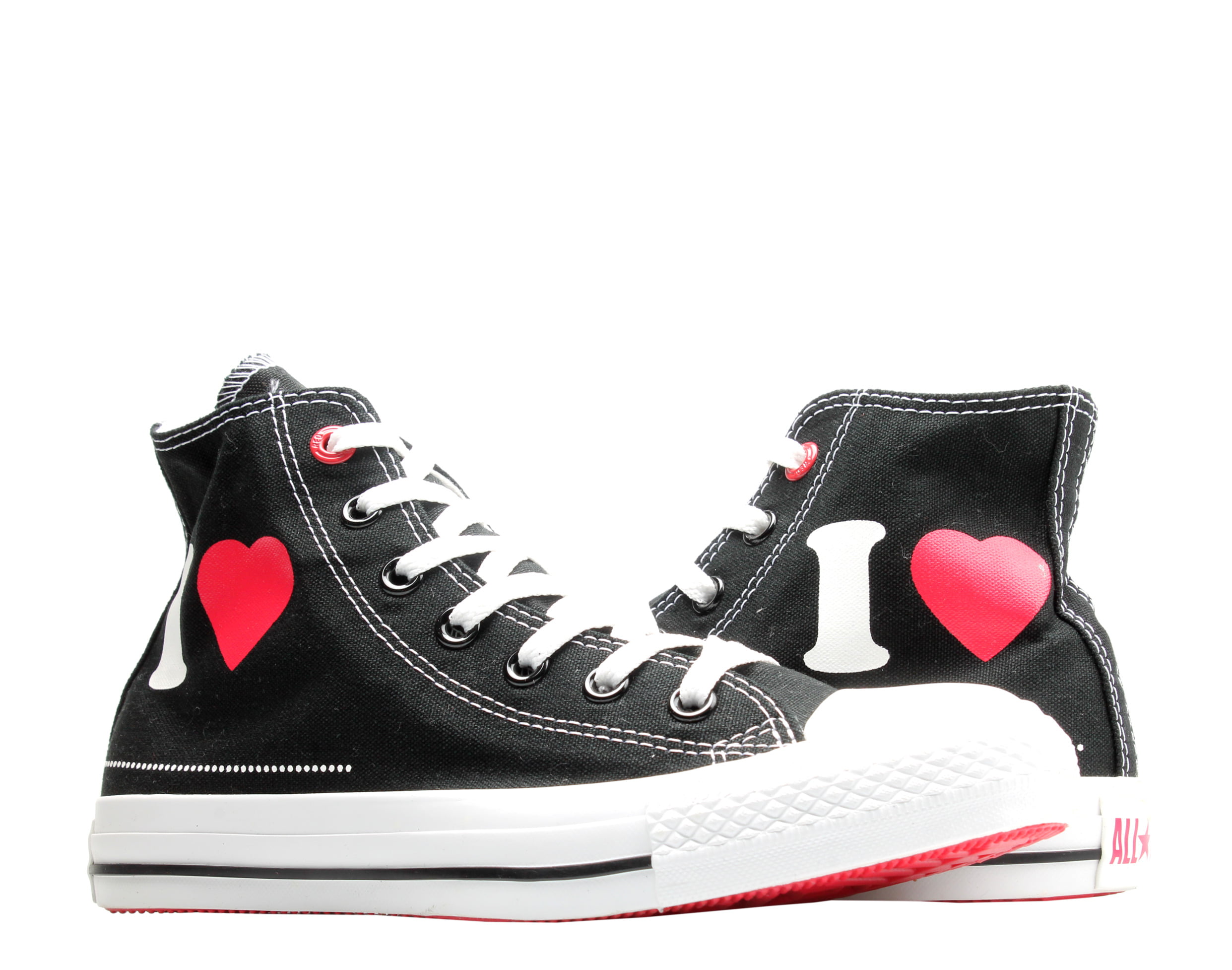 inversión Negar Nombrar Converse Red Chuck Taylor All Star (Product) Red I Love Hi Sneakers Size  7.5 - Walmart.com