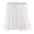 thumbnail image 3 of Tulle Table Skirt for Rectangle Round Tables Party Decorations, Reusable Polyester Table Cloth for Wedding Birthday, Tutu Table Skirting for Banquet Buffet Graduation Events, 1 X Table Skirt, 3 of 9