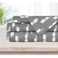 thumbnail image 1 of Safdie & Co. Premium Ultra Soft Bedding Printed Sheet Set 4PC Double Bear Family, 1 of 4