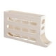 thumbnail image 1 of Dispensador de huevos giratorio para refrigerador, contenedor organizador de huevos con rodillo, duradero Blanco, 1 of 9