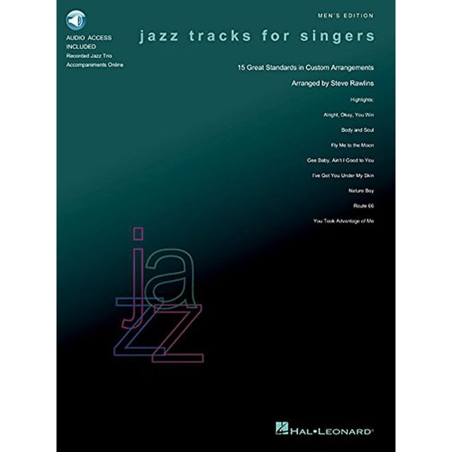 Jazz Tracks for Singers - Men's Edition: Book/Audio with Jazz Trio Tracks