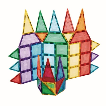 UPC: 0191487033008 | Excellerations Building Brilliance Magnetic Shapes – 48 Pieces
