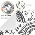 thumbnail image 3 of Yayeee Dish Drying Mat for Kitchen Counter Ultra Absorbent Easy Clean Pad 18x16", Rainbows, 3 of 7