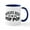 White/Navy Inside, variant on CafePress - World's Best Pop Pop Mug - 11 oz Ceramic Mug - Novelty Coffee Tea Cup