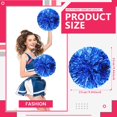 thumbnail image 2 of LINLIN 8 Pack Cheerleading Pom Poms,Metallic Cheering Squad Pompoms for Team Sports Football Dance Cheering Kids Adults, 2 of 7