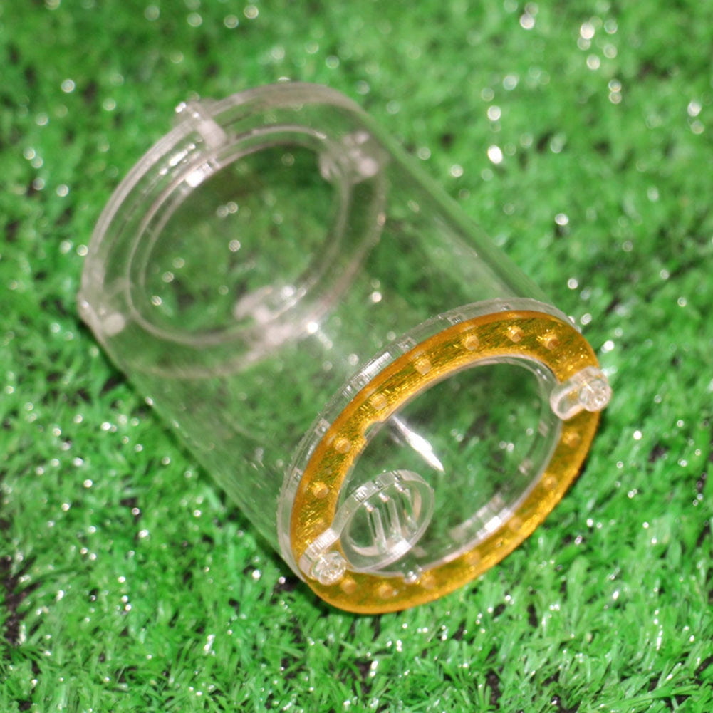 Cricket Keeper Acrylic Circular Small Animal Keeper Cricket Feeding