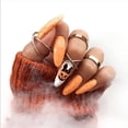 thumbnail image 3 of PVCS Halloween Collection Long Wearing Nail Finished Fake Nail Nail Patch 24pcs, 3 of 3