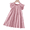 Pink, variant on LYMAYTER Ruffle Sleeveless Pleated Dress for 2-7Y Girls Cute Loose Summer A Line Dress Summer Casual Party Dress