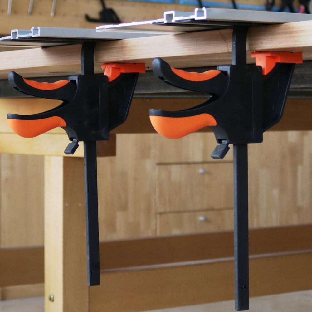 Quick Release Track Saw Guide Rail Clamp for Circular Saw Guide Rail System for Guide Rail