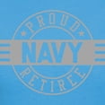 thumbnail image 3 of CafePress - Proud Navy Retiree Women's Dark T Shirt - Women's Traditional Fit Dark T-Shirt, 3 of 4