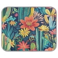 thumbnail image 2 of Pet Cooling Pad Foldable Self Cooling Mat Breathable Pet Cushion Sleep Pad for Dogs and Cats Colorful Cacti and Flowers S, 2 of 9