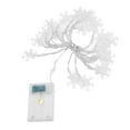 thumbnail image 4 of Cadena de luces navideñas Jadeshay LED Copo de Nieve 20 luces, 4 of 12
