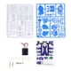 thumbnail image 2 of Juguete De Robot Solar 3 En 1, Mejora El Pensamiento Lógico Material Plástico Mejora La Imaginación Uso Seguro Kit De Robot De Ciencia Solar 3 En 1 Para La Escuela Para El Hogar ANGGREK 3 In 1 Solar Robot Toy, 2 of 8